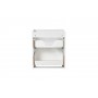 NOVA WHITE 82-50-2S – Szafka łazienkowa pod umywalkę 50cm 2 szuflady