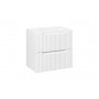 NOVA WHITE 82-60-2S – Szafka łazienkowa pod umywalkę 60cm 2 szuflady