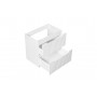 NOVA WHITE 82-60-2S – Szafka łazienkowa pod umywalkę 60cm 2 szuflady