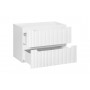 NOVA WHITE 82-80-2S – Szafka łazienkowa pod umywalkę 80cm 2 szuflady