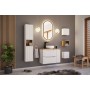 NOVA WHITE 83-30-1D – Szafka łazienkowa Górna 30cm 1 Drzwi