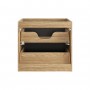 LUXOR BLACK 82-60-2S – Szafka łazienkowa pod umywalkę 60cm 2 szuflady