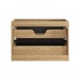 LUXOR BLACK 82-80-2S – Szafka łazienkowa pod umywalkę 80cm 2 szuflady
