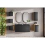 LUXOR BLACK 81-30-1D – Szafka łazienkowa pod blat 30cm 1 drzwi