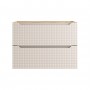 LUXOR BEIGE 82-80-2S – Szafka łazienkowa pod umywalkę 80cm 2 szuflady
