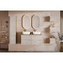 LUXOR BEIGE 81-40-1D – Szafka łazienkowa pod blat 40cm 1 Drzwi