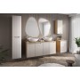 LUXOR BEIGE 83-35-1D – Szafka łazienkowa górna 35cm 1 Drzwi