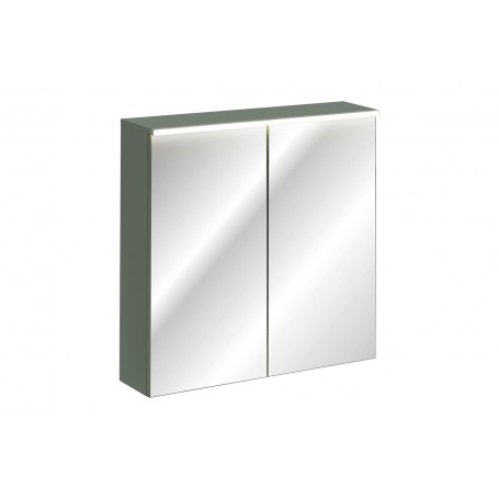 Sombra GREEN UN 84-80-2D – Szafka łazienkowa z lustrem 80cm 2 drzwi z podświetleniem led