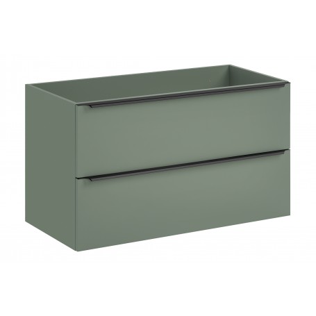 SOMBRA GREEN 82-100-46-2S – Szafka łazienkowa pod umywalkę 100cm 2 szuflady