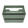 SOMBRA GREEN 82-100-46-2S – Szafka łazienkowa pod umywalkę 100cm 2 szuflady