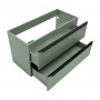 SOMBRA GREEN 82-100-46-2S – Szafka łazienkowa pod umywalkę 100cm 2 szuflady
