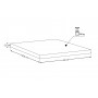 GREEN 89-40-46 M – Blat do szafek łazienkowych 40cm