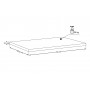 GREEN 89-70-46 M – Blat do szafek łazienkowych 70cm