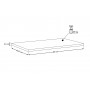 GREEN 89-80-46 M – Blat do szafek łazienkowych 80cm