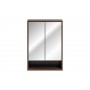 DOROTHY RISTRETTO 84-60-2D – Szafka łazienkowa z Lustrem 60cm 2 Drzwi