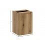 NOVA COAST EVOKE 81-40-39-1DK – Szafka łazienkowa pod blat 40cm z koszem na pranie