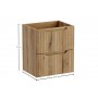 NOVA COAST EVOKE 82-50-40-2S – Szafka łazienkowa pod umywalkę 50cm 2 szuflady