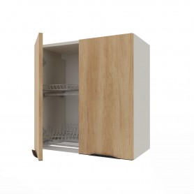 Kam Mono KC 2 WS60/61 Szafka kuchenna wisząca dwudrzwiowa z ociekarką 60 cm