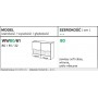 Kam Mono KC 2 WW80/71 Witryna kuchenna wisząca dwudrzwiowa 80 cm