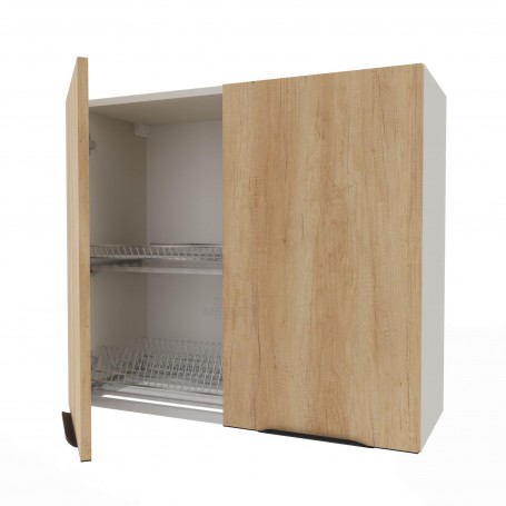 Kam Mono KC 2 WS80/71 Szafka kuchenna wisząca dwudrzwiowa z ociekarką 80 cm