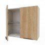 Kam Mono KC 2 WS80/71 Szafka kuchenna wisząca dwudrzwiowa z ociekarką 80 cm
