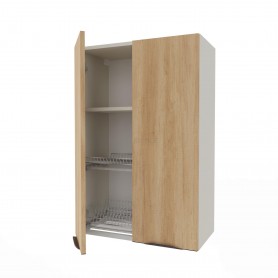 Kam Mono KC 2 WS60/90 Szafka kuchenna wisząca dwudrzwiowa z ociekarką 60 cm