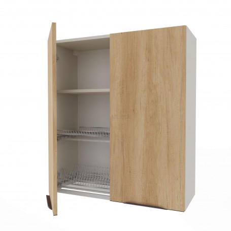 Kam Mono KC 2 WS80/90 Szafka kuchenna wisząca dwudrzwiowa z ociekarką 80 cm
