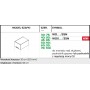 Kam Mono KC 2 WOX100/35N Szafka kuchenna - Nadstawka wisząca głęboka 100 cm