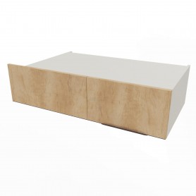 Kam Mono KC 2 SNOPR115/29N Nadstawka głęboka nad słupek narożny 115 x 65 cm