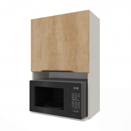 Kam Mono KC 2 WOM60/90 Szafka kuchenna wisząca z wnęką na mikrofalę wolnostojącą 60 cm