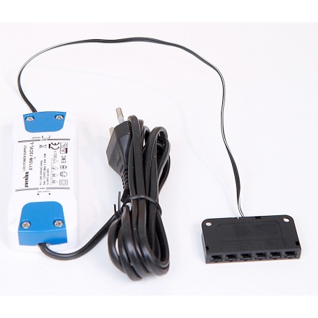 Zasilacz oświetlenia zintegrowanego z rozdzielaczem 10 pkt.