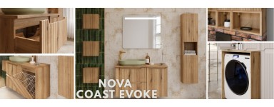 Meble łazienkowe Nova Coast Evoke – Dąb Coast Evoke