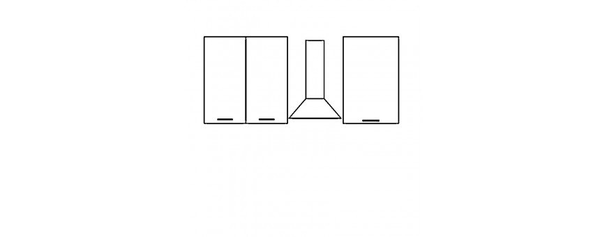 Kam Mono OS2 - Szafki wiszące - wysokość 90cm