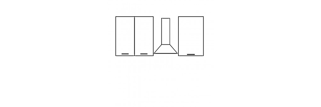 Kam Mono F - Szafki kuchenne o wysokości 90cm
