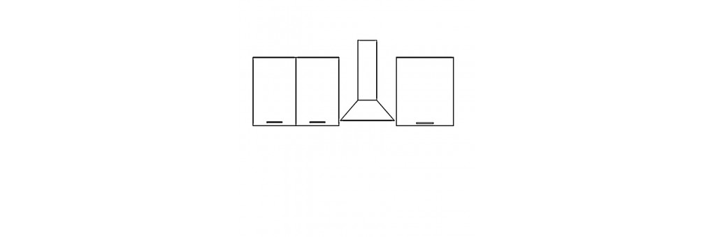Kam Mono KC4 - Szafki kuchenne wiszące - wysokość 71cm