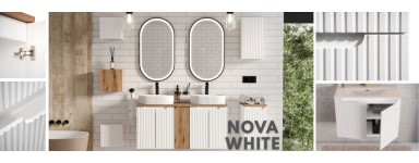 NOVA WHITE – białe meble łazienkowe COMAD | Sitimeble.pl