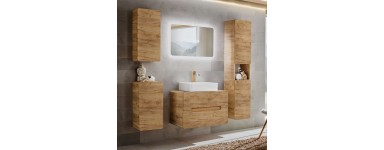 ARUBA CRAFT - Kolekcja mebli łazienkowych firmy Comad - Dąb Craft Złoty