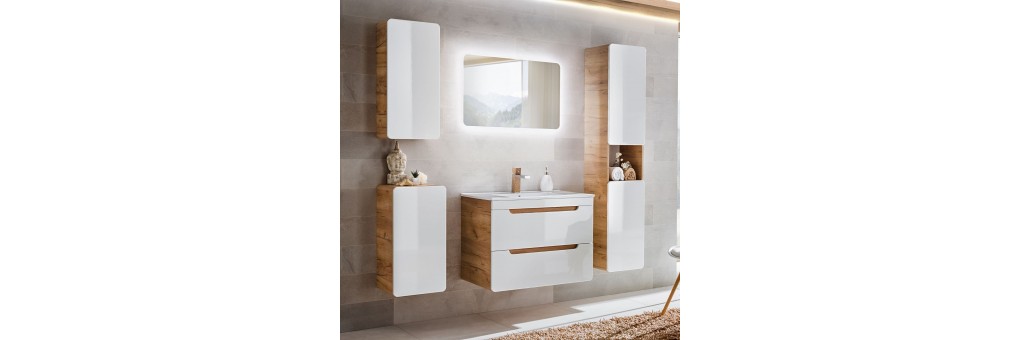 Meble łazienkowe ARUBA WHITE - COMAD