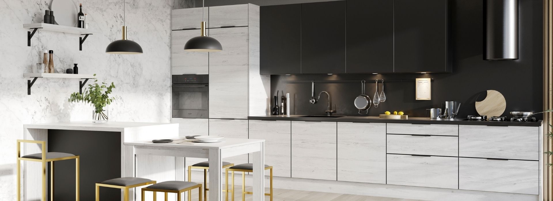 Kam Mono K2 Sosna Andersen / Czarny Mat